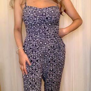 Black and White Jumpsuit